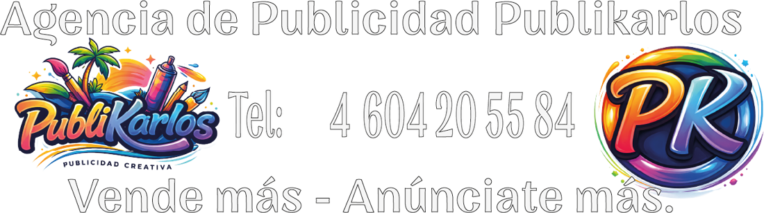 Agencia de Publicidad Publikarlos. Tel: +34 604 20 55 84. Vende más, anúnciate más.